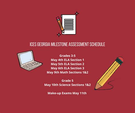 georgia kindergarten testing schedule